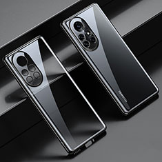 Silikon Schutzhülle Ultra Dünn Flexible Tasche Durchsichtig Transparent H06 für Huawei Nova 8 Pro 5G Schwarz