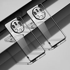Silikon Schutzhülle Ultra Dünn Flexible Tasche Durchsichtig Transparent LD1 für Huawei Mate 40 RS Schwarz