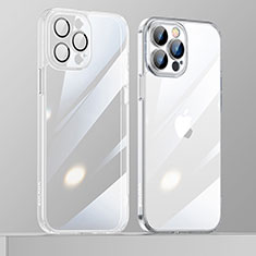 Silikon Schutzhülle Ultra Dünn Flexible Tasche Durchsichtig Transparent LD3 für Apple iPhone 16 Pro Max Klar