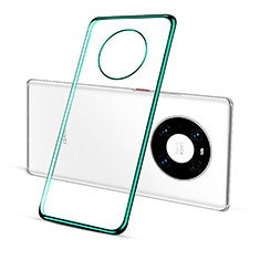 Silikon Schutzhülle Ultra Dünn Flexible Tasche Durchsichtig Transparent S01 für Huawei Mate 40E Pro 5G Grün