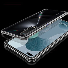 Silikon Schutzhülle Ultra Dünn Flexible Tasche Durchsichtig Transparent S03 für Huawei Nova 6 5G Klar