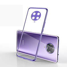 Silikon Schutzhülle Ultra Dünn Flexible Tasche Durchsichtig Transparent S03 für Xiaomi Redmi K30 Pro Zoom Violett