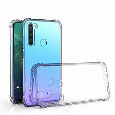 Silikon Schutzhülle Ultra Dünn Flexible Tasche Durchsichtig Transparent S04 für Xiaomi Redmi Note 8 (2021) Klar