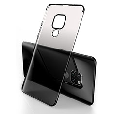 Silikon Schutzhülle Ultra Dünn Flexible Tasche Durchsichtig Transparent S08 für Huawei Mate 20 X 5G Schwarz