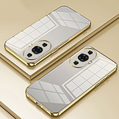 Silikon Schutzhülle Ultra Dünn Flexible Tasche Durchsichtig Transparent SY1 für Huawei Nova 11 Pro Gold