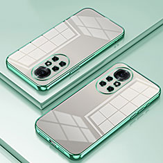 Silikon Schutzhülle Ultra Dünn Flexible Tasche Durchsichtig Transparent SY1 für Huawei Nova 8 Pro 5G Grün
