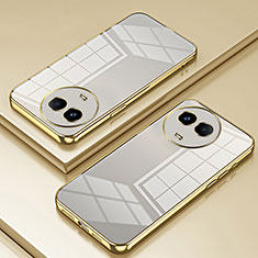 Silikon Schutzhülle Ultra Dünn Flexible Tasche Durchsichtig Transparent SY1 für Realme V50 5G Gold