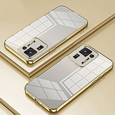 Silikon Schutzhülle Ultra Dünn Flexible Tasche Durchsichtig Transparent SY1 für Xiaomi Mi Mix 4 5G Gold