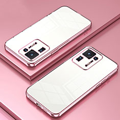Silikon Schutzhülle Ultra Dünn Flexible Tasche Durchsichtig Transparent SY1 für Xiaomi Mi Mix 4 5G Rosegold