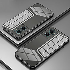 Silikon Schutzhülle Ultra Dünn Flexible Tasche Durchsichtig Transparent SY1 für Xiaomi Redmi Note 11E 5G Schwarz