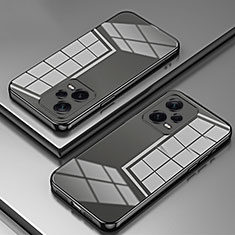 Silikon Schutzhülle Ultra Dünn Flexible Tasche Durchsichtig Transparent SY1 für Xiaomi Redmi Note 12 Explorer Schwarz