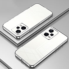Silikon Schutzhülle Ultra Dünn Flexible Tasche Durchsichtig Transparent SY1 für Xiaomi Redmi Note 12 Pro+ Plus 5G Silber
