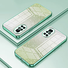 Silikon Schutzhülle Ultra Dünn Flexible Tasche Durchsichtig Transparent SY2 für Huawei Nova 8 5G Grün
