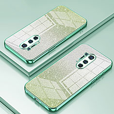 Silikon Schutzhülle Ultra Dünn Flexible Tasche Durchsichtig Transparent SY2 für OnePlus 8 Pro Grün