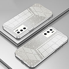 Silikon Schutzhülle Ultra Dünn Flexible Tasche Durchsichtig Transparent SY2 für Oppo A54s Klar