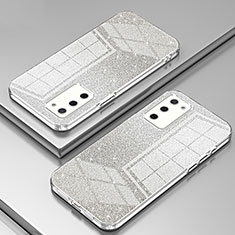 Silikon Schutzhülle Ultra Dünn Flexible Tasche Durchsichtig Transparent SY2 für Oppo A55 5G Klar