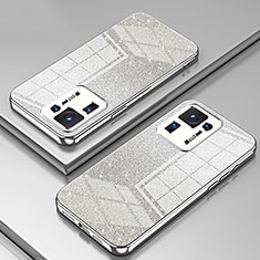 Silikon Schutzhülle Ultra Dünn Flexible Tasche Durchsichtig Transparent SY2 für Xiaomi Mi Mix 4 5G Silber
