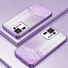 Silikon Schutzhülle Ultra Dünn Flexible Tasche Durchsichtig Transparent SY2 für Xiaomi Mi Mix 4 5G Violett