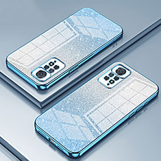 Silikon Schutzhülle Ultra Dünn Flexible Tasche Durchsichtig Transparent SY2 für Xiaomi Redmi Note 11 Pro 4G Blau