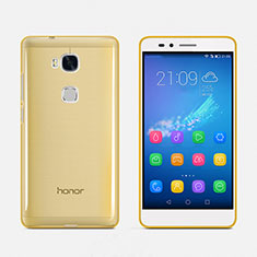 Silikon Schutzhülle Ultra Dünn Handyhülle Hülle Durchsichtig Transparent für Huawei Honor 5X Gold