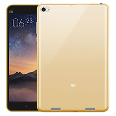 Silikon Schutzhülle Ultra Dünn Hülle Durchsichtig Transparent für Xiaomi Mi Pad 3 Gold