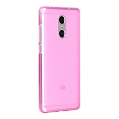 Silikon Schutzhülle Ultra Dünn Hülle Durchsichtig Transparent für Xiaomi Redmi Pro Rosa