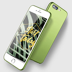 Silikon Schutzhülle Ultra Dünn Tasche 360 Grad für Apple iPhone 7 Plus Grün