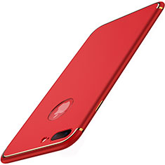 Silikon Schutzhülle Ultra Dünn Tasche D03 für Apple iPhone 8 Plus Rot
