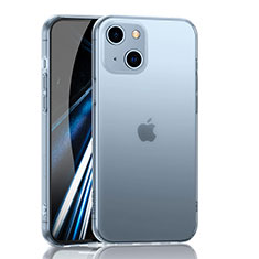Silikon Schutzhülle Ultra Dünn Tasche Durchsichtig Transparent C02 für Apple iPhone 14 Klar