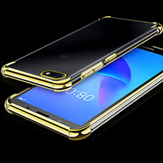 Silikon Schutzhülle Ultra Dünn Tasche Durchsichtig Transparent H01 für Huawei Enjoy 8e Lite Gold