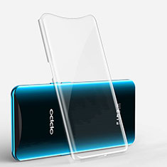 Silikon Schutzhülle Ultra Dünn Tasche Durchsichtig Transparent H01 für Oppo Find X Super Flash Edition Klar