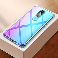 Silikon Schutzhülle Ultra Dünn Tasche Durchsichtig Transparent H01 für Oppo R17 Pro Klar