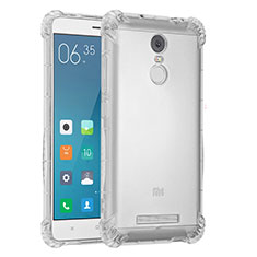 Silikon Schutzhülle Ultra Dünn Tasche Durchsichtig Transparent H01 für Xiaomi Redmi Note 3 Klar