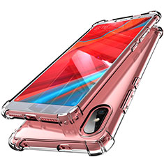 Silikon Schutzhülle Ultra Dünn Tasche Durchsichtig Transparent H01 für Xiaomi Redmi S2 Klar