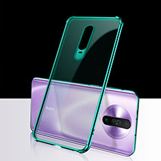 Silikon Schutzhülle Ultra Dünn Tasche Durchsichtig Transparent H02 für Xiaomi Redmi K30i 5G Grün