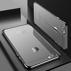 Silikon Schutzhülle Ultra Dünn Tasche Durchsichtig Transparent H04 für Apple iPhone 8 Grau