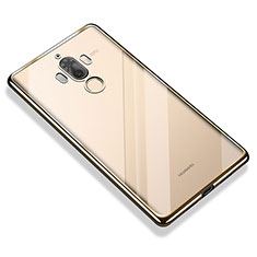 Silikon Schutzhülle Ultra Dünn Tasche Durchsichtig Transparent H05 für Huawei Mate 9 Gold