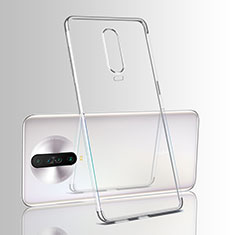 Silikon Schutzhülle Ultra Dünn Tasche Durchsichtig Transparent H05 für Xiaomi Redmi K30 4G Weiß