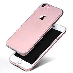 Silikon Schutzhülle Ultra Dünn Tasche Durchsichtig Transparent H10 für Apple iPhone 7 Klar