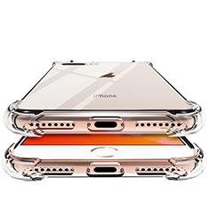 Silikon Schutzhülle Ultra Dünn Tasche Durchsichtig Transparent H21 für Apple iPhone 8 Plus Klar