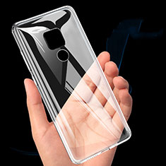 Silikon Schutzhülle Ultra Dünn Tasche Durchsichtig Transparent K01 für Huawei Mate 20 X 5G Klar