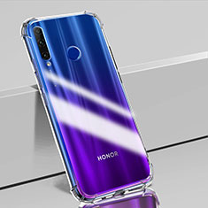 Silikon Schutzhülle Ultra Dünn Tasche Durchsichtig Transparent K02 für Huawei Honor 20E Klar