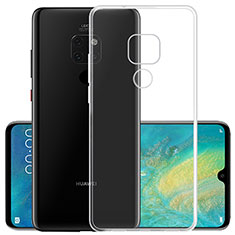 Silikon Schutzhülle Ultra Dünn Tasche Durchsichtig Transparent K02 für Huawei Mate 20 X 5G Klar