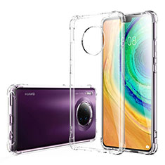 Silikon Schutzhülle Ultra Dünn Tasche Durchsichtig Transparent K03 für Huawei Mate 30 5G Klar