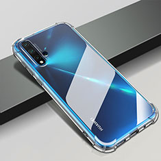 Silikon Schutzhülle Ultra Dünn Tasche Durchsichtig Transparent K03 für Huawei Nova 5 Klar
