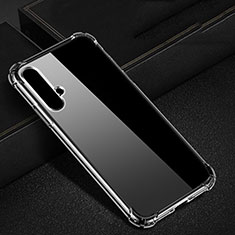 Silikon Schutzhülle Ultra Dünn Tasche Durchsichtig Transparent K04 für Huawei Nova 5 Klar