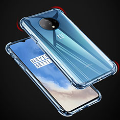 Silikon Schutzhülle Ultra Dünn Tasche Durchsichtig Transparent K04 für OnePlus 7T Klar