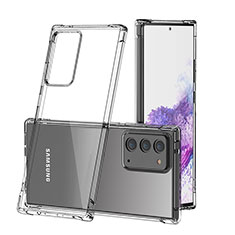 Silikon Schutzhülle Ultra Dünn Tasche Durchsichtig Transparent K04 für Samsung Galaxy Note 20 5G Klar