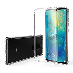 Silikon Schutzhülle Ultra Dünn Tasche Durchsichtig Transparent K05 für Huawei Mate 20 Klar