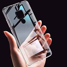 Silikon Schutzhülle Ultra Dünn Tasche Durchsichtig Transparent K06 für Huawei Mate 20 Klar